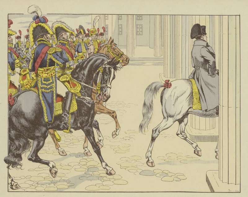 Napoléon entrant à Berlin, 27 octobre 1806 - Onfray de Breville Job
