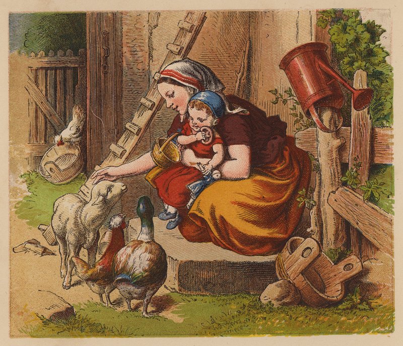 Les Animaux de Maman - Oskar Pletsch
