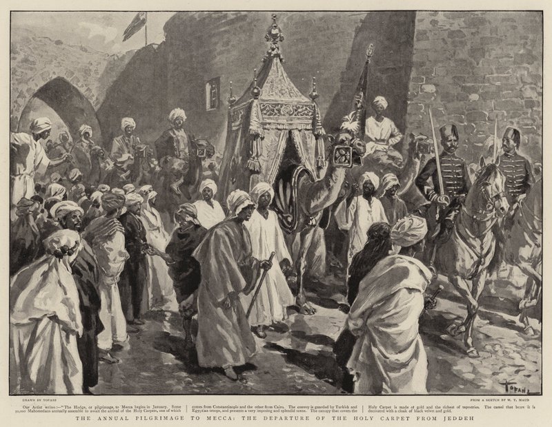 Le pèlerinage annuel à La Mecque, le départ du tapis sacré de Djeddah - Oswaldo Tofani