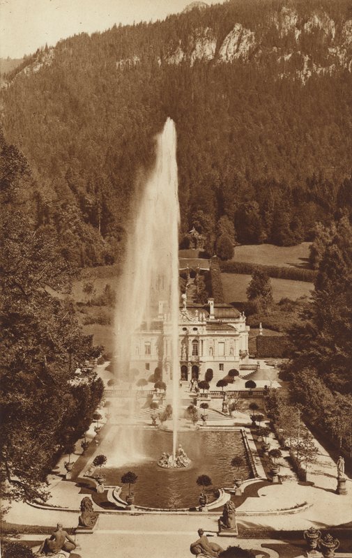 Château de Linderhof du roi de Bavière, près d