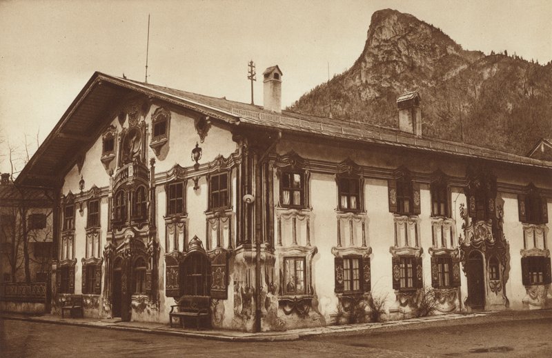 Maison du Dr Lang à Oberammergau - Otto Ballerstedt