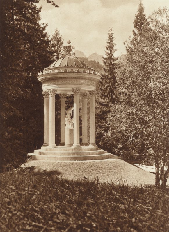 Parc du château de Linderhof du roi de Bavière, pavillon de Vénus - Otto Ballerstedt