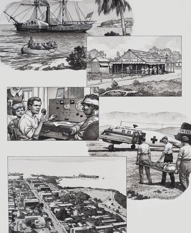 Darwin, Australie - Pat (1907-95) Nicolle