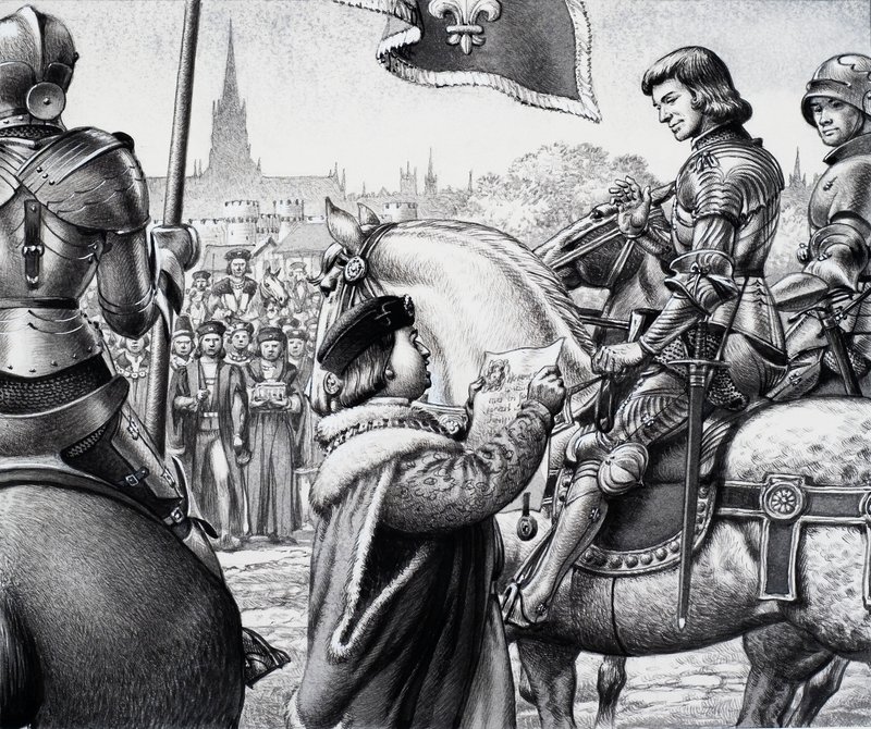 Le roi Henri VII - Pat (1907-95) Nicolle