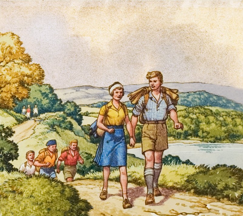 La randonnée dans les années qui ont suivi la première guerre mondiale - Pat (1907 95) Nicolle