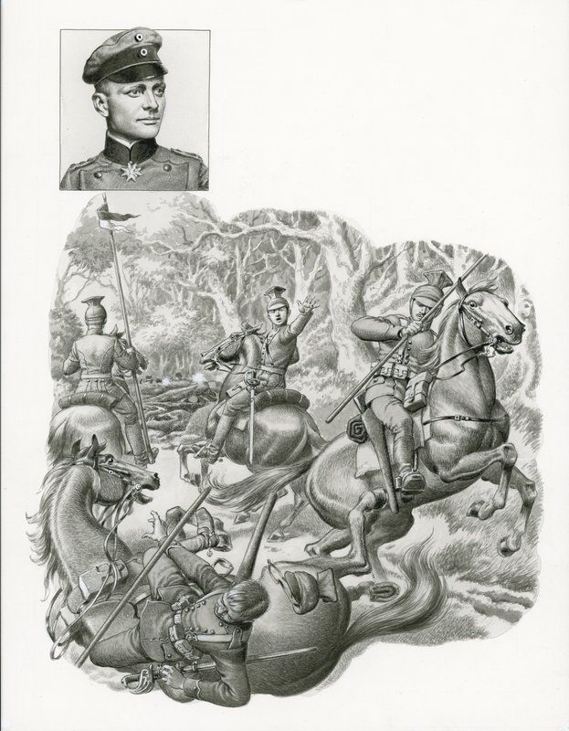 Le Baron Rouge, à terre - Pat (1907 95) Nicolle