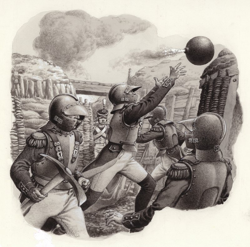 Les soldats de génie de l