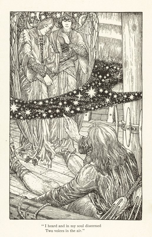 La complainte du vieux marin (gravure) - Patten Wilson