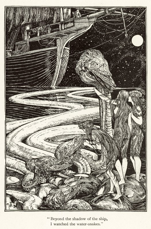 La complainte du vieux marin (gravure) - Patten Wilson