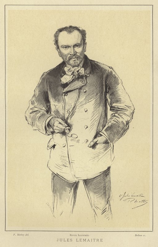 Jules Lemaitre, critique et dramaturge français - Paul Mathey