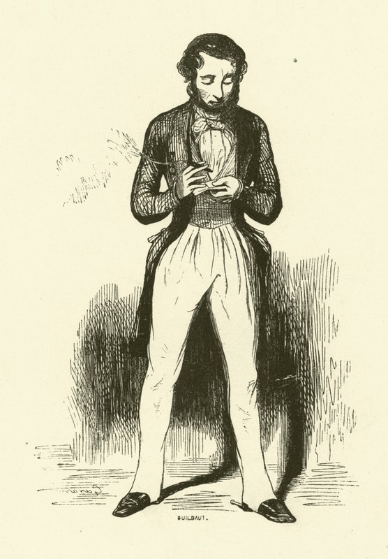 Le courtier en bourse - Paul after Gavarni