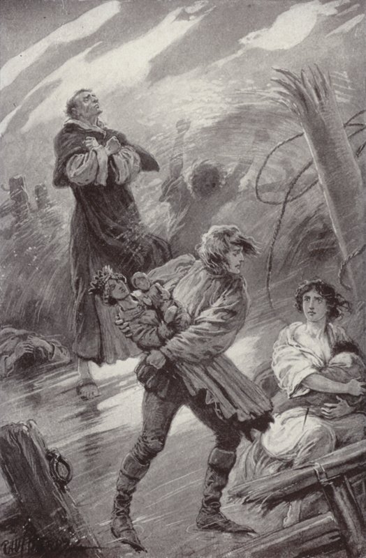 Illustration pour Le Cloître et le Foyer de Charles Reade - Paul (after) Hardy