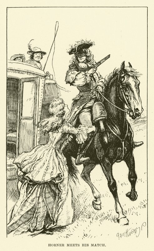 Horner rencontre son égal (gravure) - Paul Hardy