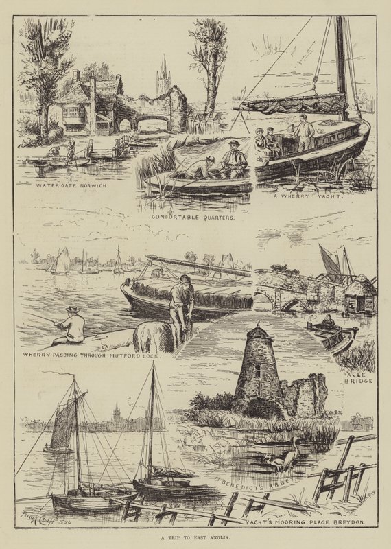 Un voyage en East Anglia - Percy Robert Craft