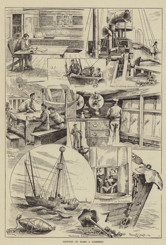 Esquisses à bord d