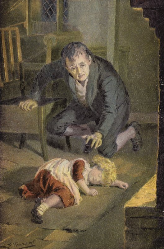 Illustration pour Silas Marner de George Eliot - Percy Tarrant