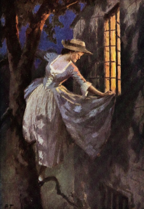 Illustration pour Les Hauts de Hurlevent par Emily Brontë - Percy Tarrant