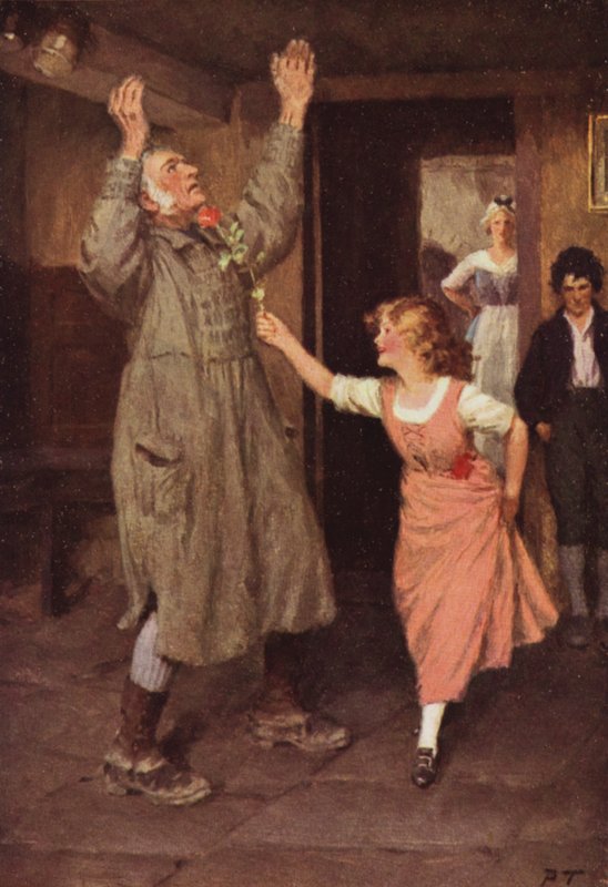 Illustration pour Les Hauts de Hurlevent par Emily Brontë - Percy Tarrant