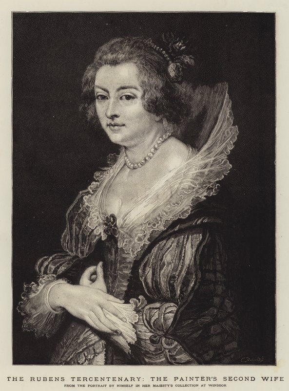 Le Tricentenaire de Rubens, la Seconde Épouse du Peintre - Peter Paul Rubens