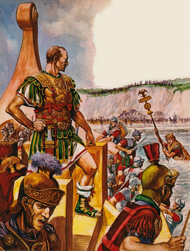 Jules César envahissant la Grande-Bretagne - Peter Jackson