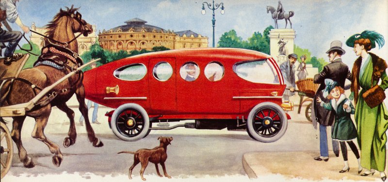 La voiture torpille Ricotti de 1913 était en avance sur son temps - Peter Jackson