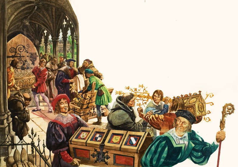La merveilleuse histoire de la Grande-Bretagne : Le roi Henri et les monastères - Peter Jackson
