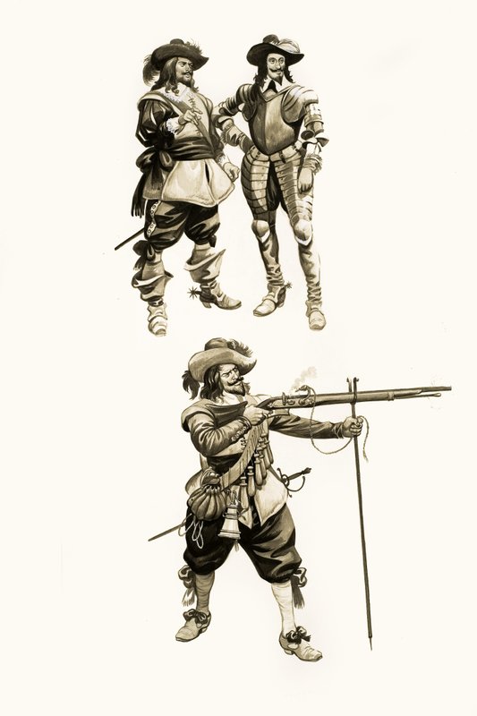 La Merveilleuse Histoire de la Grande-Bretagne : Les Cavaliers et les Têtes Rondes - Peter Jackson