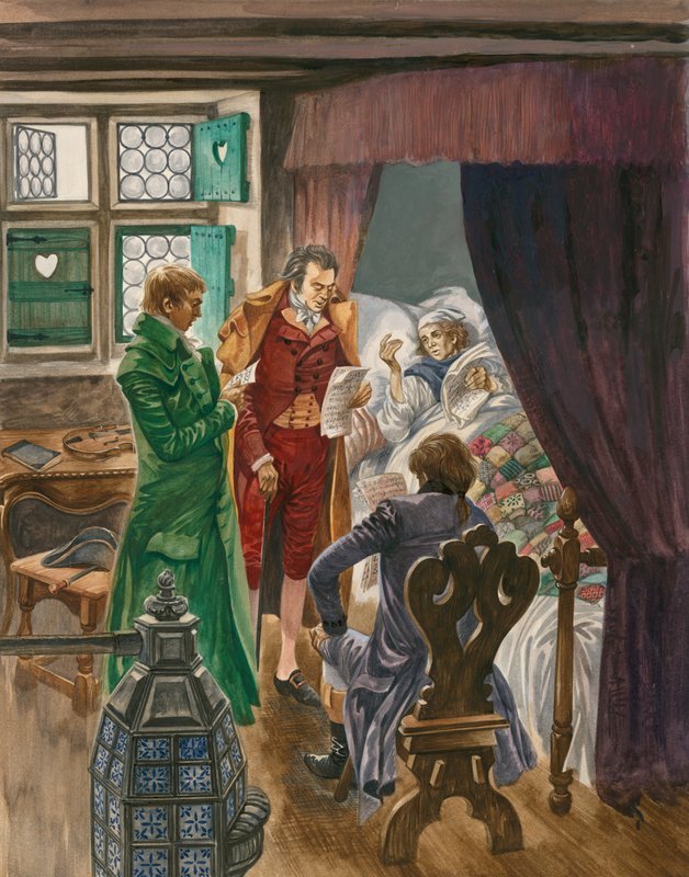 La mort de Mozart à Vienne, en 1791, à seulement trente-cinq ans - Peter Jackson
