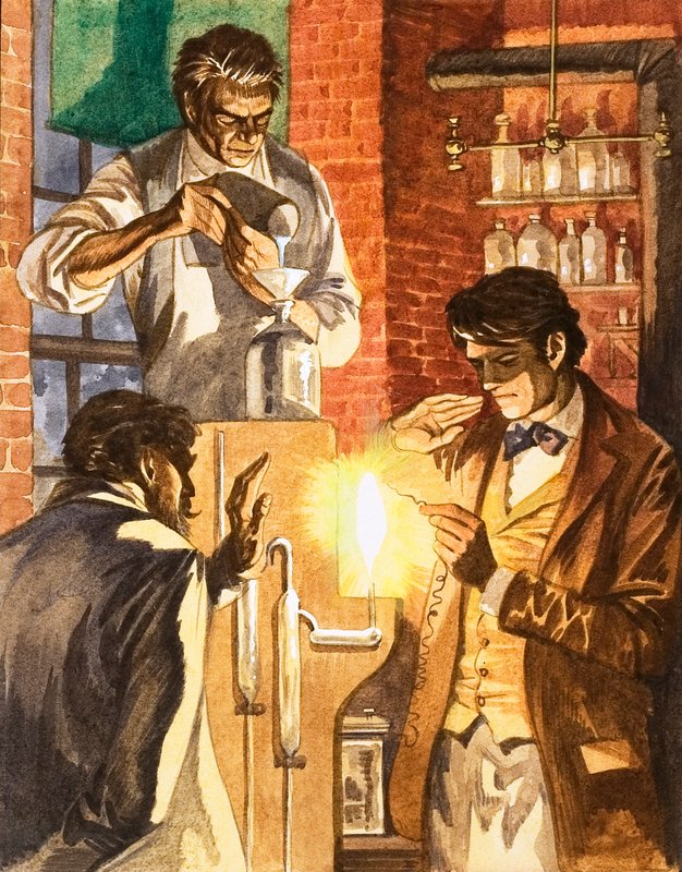 Thomas Edison et Joseph Swan créent la lumière électrique - Peter Jackson