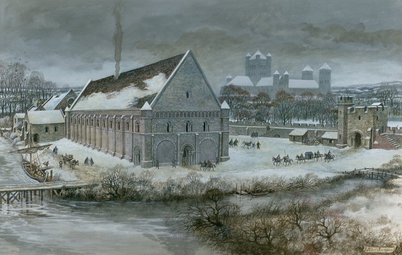 Westminster Hall sous la neige - Peter Jackson