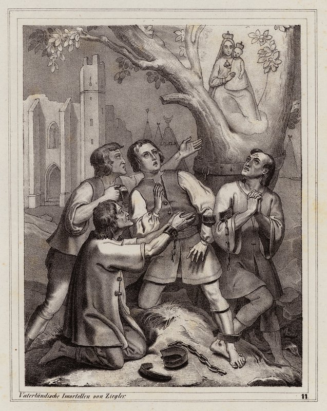 Apparition de la Vierge, Hietzing, Vienne - Peter Johann Nepomuk Geiger