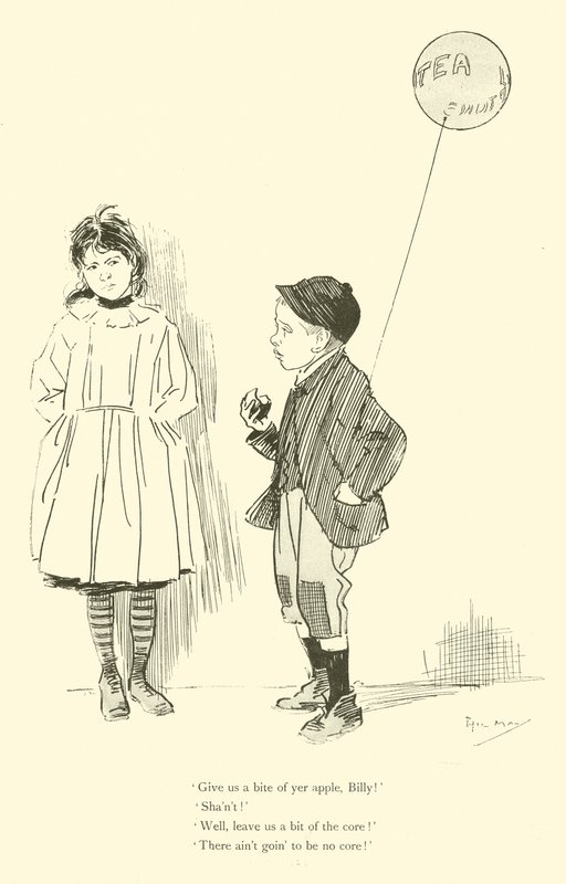 Caricature de Phil May, des années 1890 - Phil May