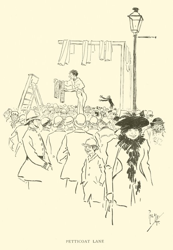 Caricature de Phil May, des années 1890 - Phil May