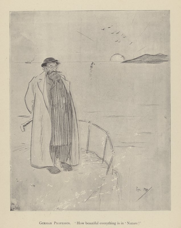 Dessin humoristique des années 1890 - Phil May