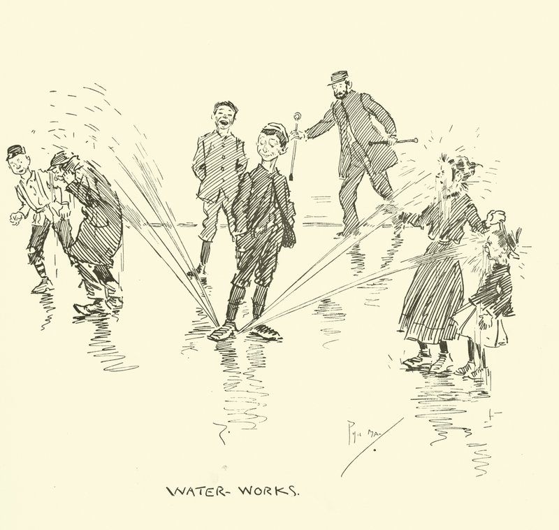 Illustration pour Phil Mays Gutter-Snipes - Phil May