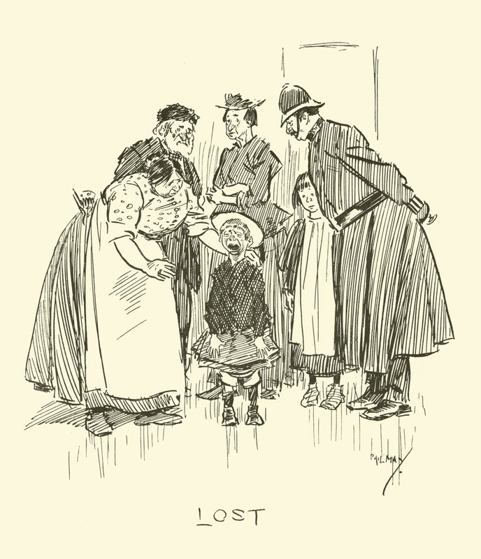 Illustration pour Phil Mays Gutter-Snipes - Phil May