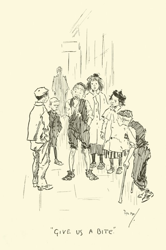 Illustration pour Phil Mays Gutter-Snipes - Phil May