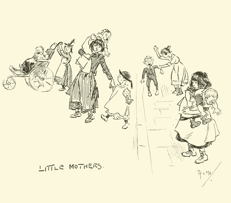 Illustration pour Phil Mays Gutter-Snipes - Phil May