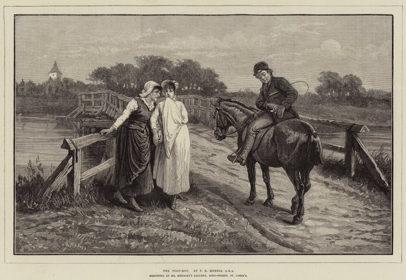 Le postillon - Philip Richard Morris