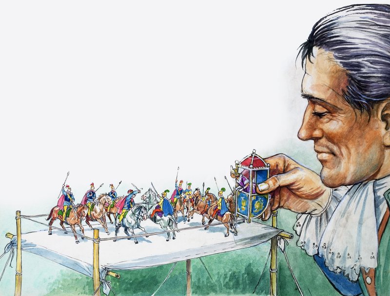 Les voyages de Gulliver, extrait du "Trésor". - Philip Mendoza