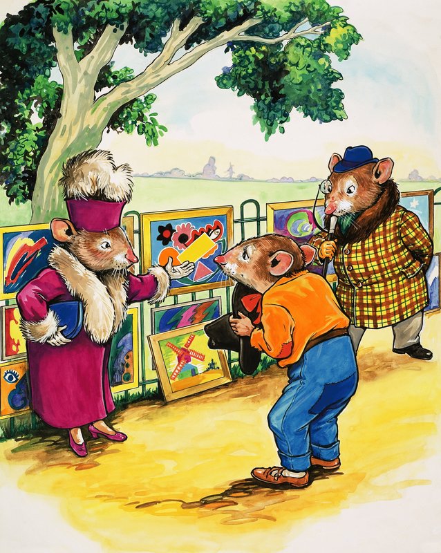 La souris des villes et la souris des champs - Philip Mendoza