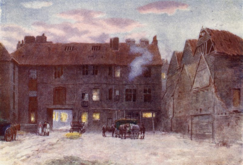 Arrière de White Hart Inn, Southwark, 1884 - Philip Norman