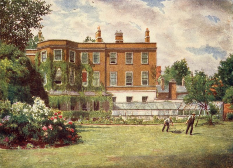 York House et Jardin, Church Street, Kensington, 1899 - Philip Norman