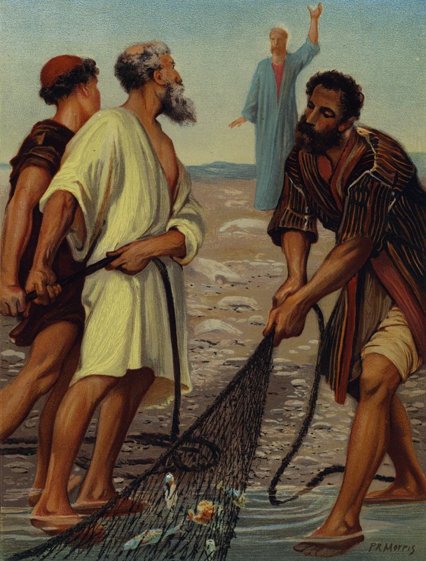 Christ appelant les disciples - Philip Richard (after) Morris