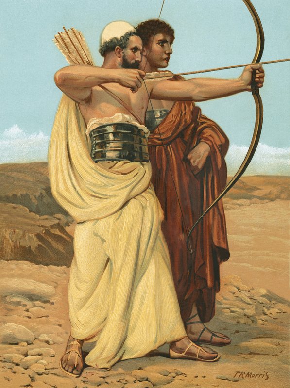 Jonathan et David - Philip Richard Morris