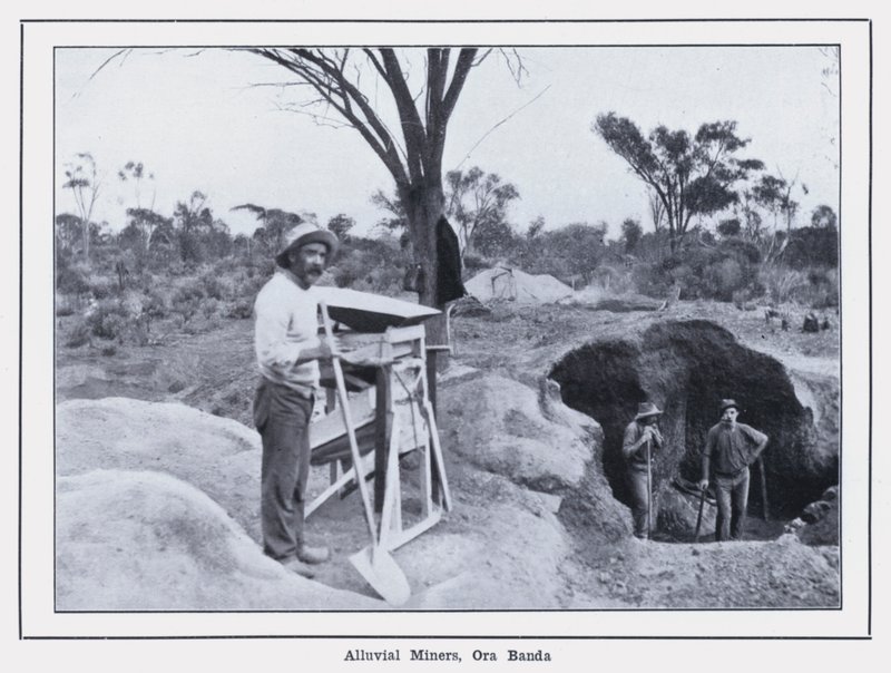 Mineurs alluviaux, Ora Banda - Photographer Australian