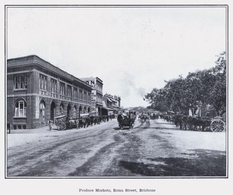 Marchés de produits, rue Roma, Brisbane - Photographer Australian