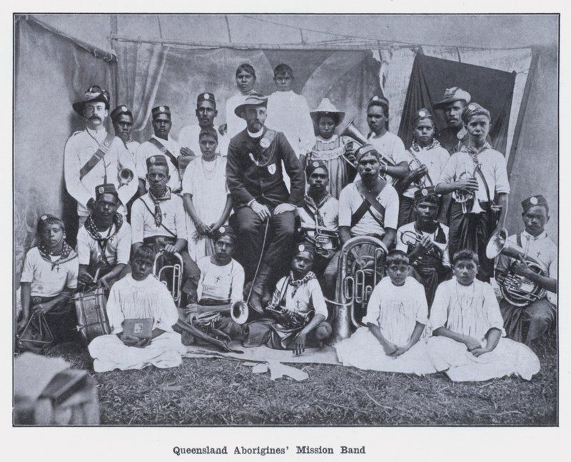 Bande de mission des aborigènes du Queensland - Photographer Australian