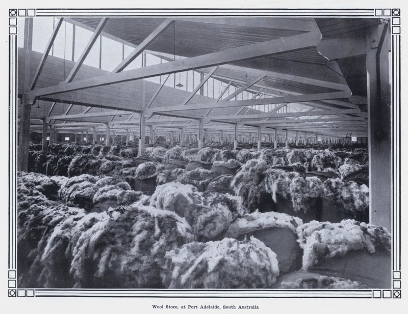 Entrepôt de laine, à Port Adelaide, Australie-Méridionale - Photographer Australian