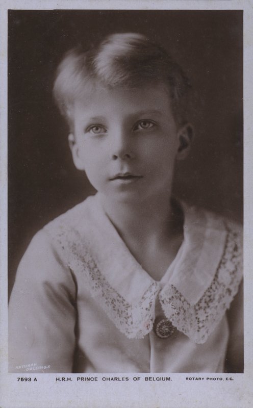 Prince Charles de Belgique, Comte de Flandre (photo n/b) - Photographer Belgian